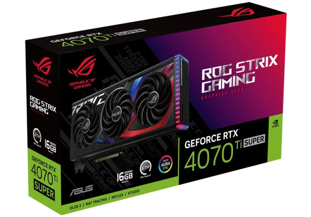 ASUS ROG Strix GeForce RTX 4070 Ti SUPER