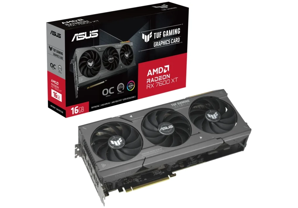 ASUS TUF Gaming Radeon RX 7600 XT OC