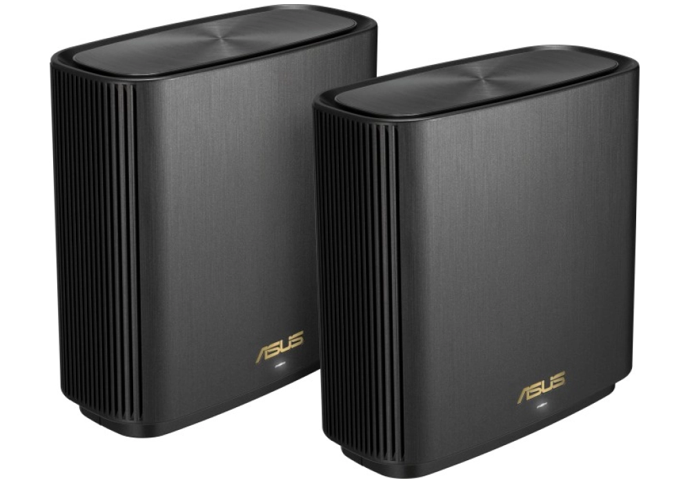 Asus ZenWiFi AX XT8 Mesh System - Dual Pack (Black)