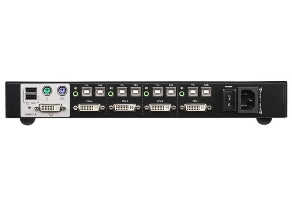 ATEN Commutateur KVM CS1184D DVI Secure