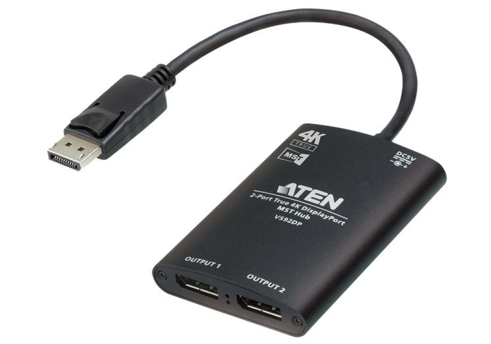 ATEN Diviseur de signaux à 2 ports VS92DP True 4K