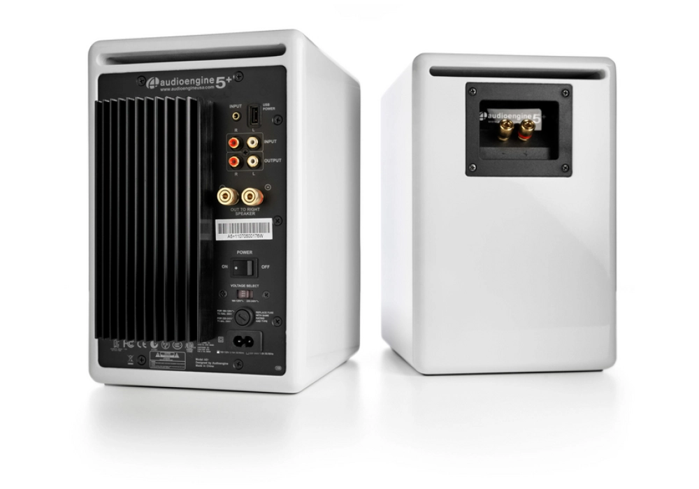 Audioengine A5+ Powered Speakers - White