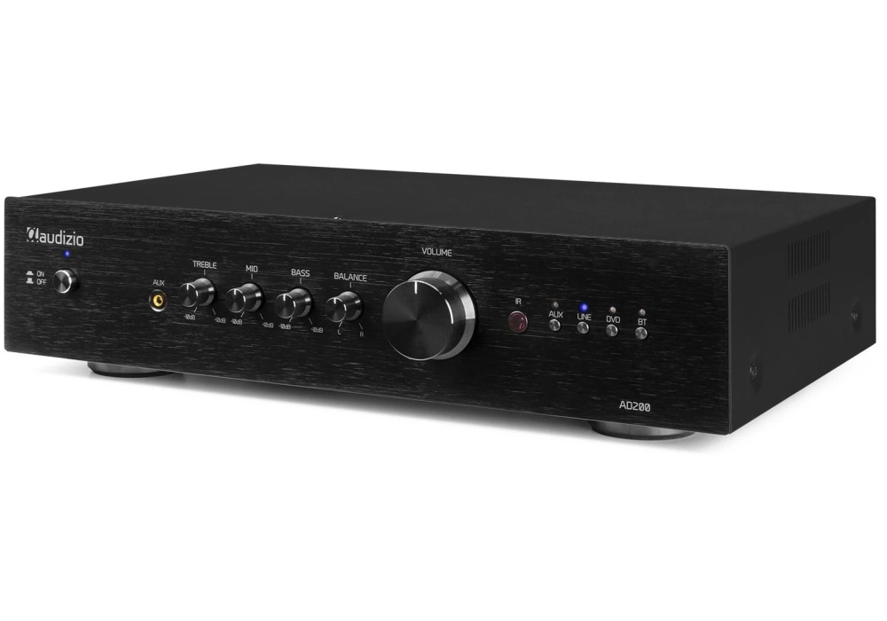 Audizio Amplificateur stéréo AD200B Noir