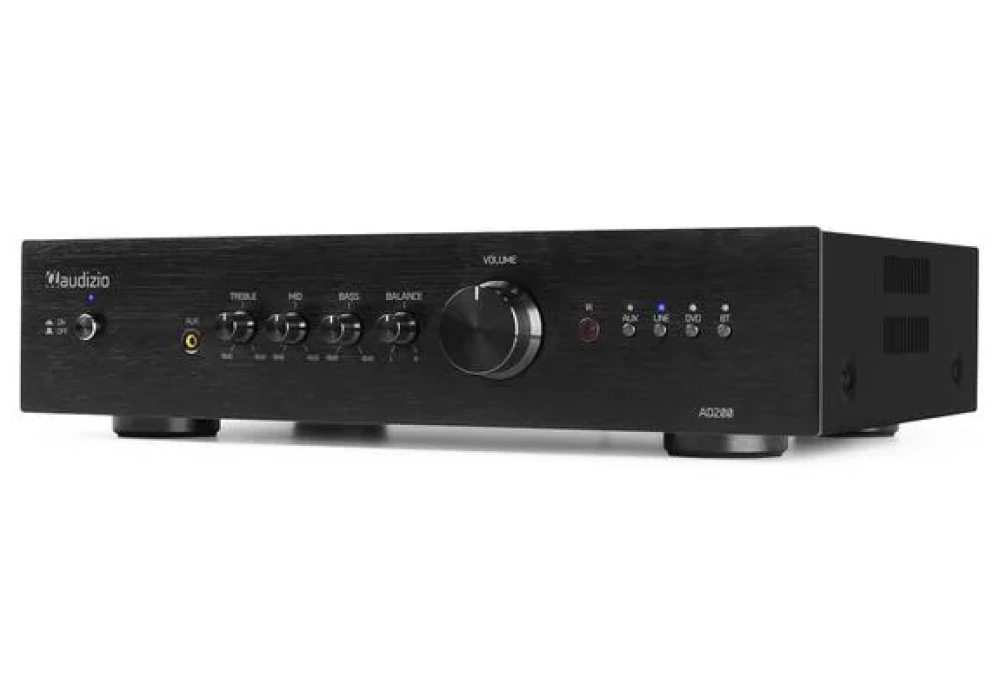 Audizio Amplificateur stéréo AD200B Noir