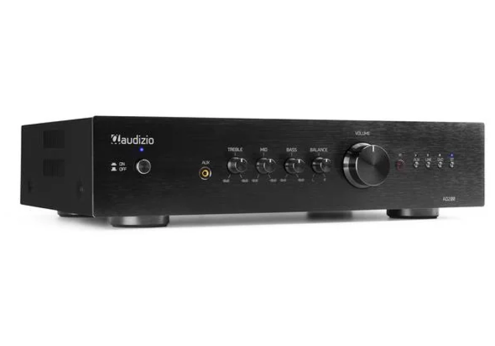 Audizio Amplificateur stéréo AD200B Noir