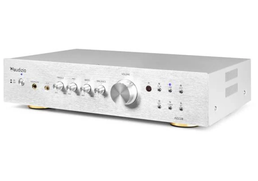 Audizio Amplificateur stéréo AD220A Argenté