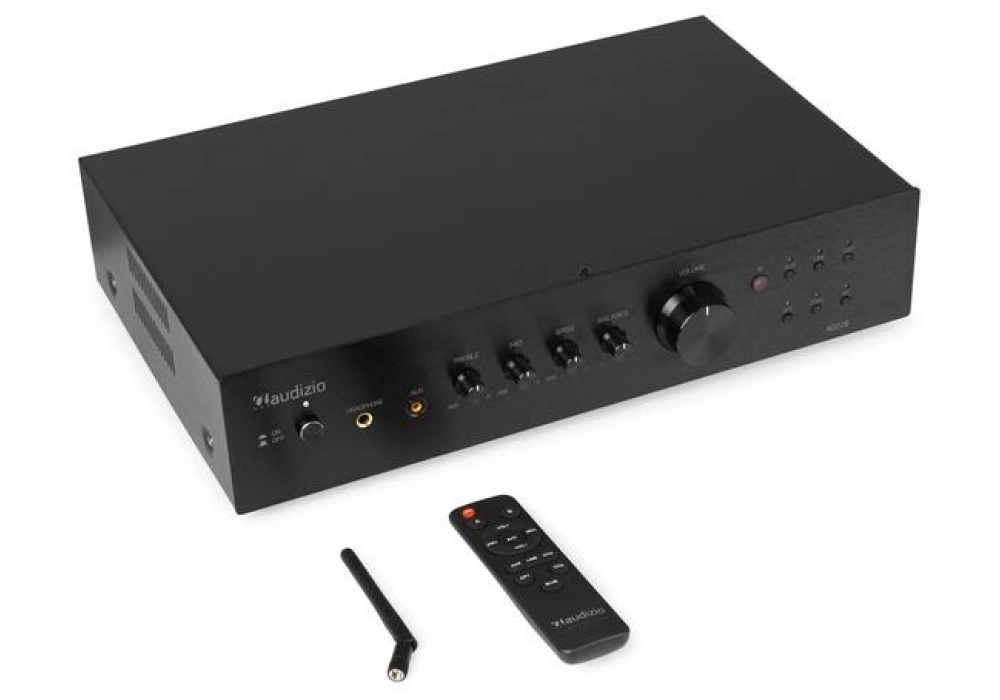 Audizio Amplificateur stéréo AD220B Noir