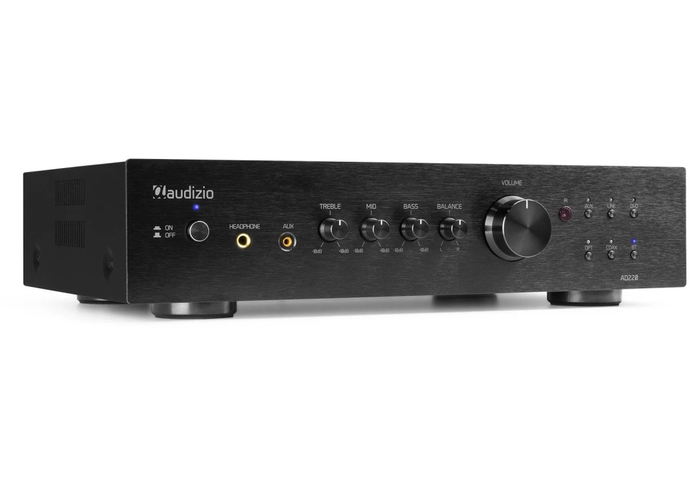 Audizio Amplificateur stéréo AD220B Noir