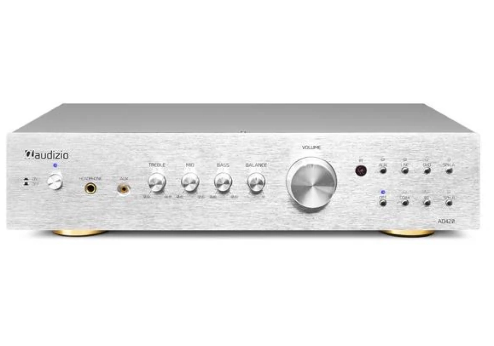 Audizio Amplificateur stéréo AD420A Argenté