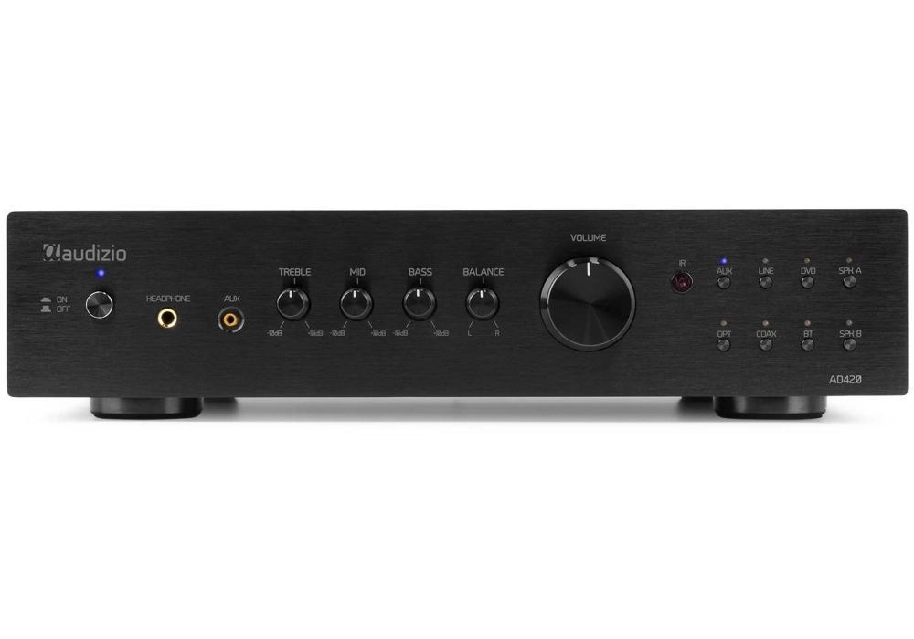 Audizio Amplificateur stéréo AD420B Noir