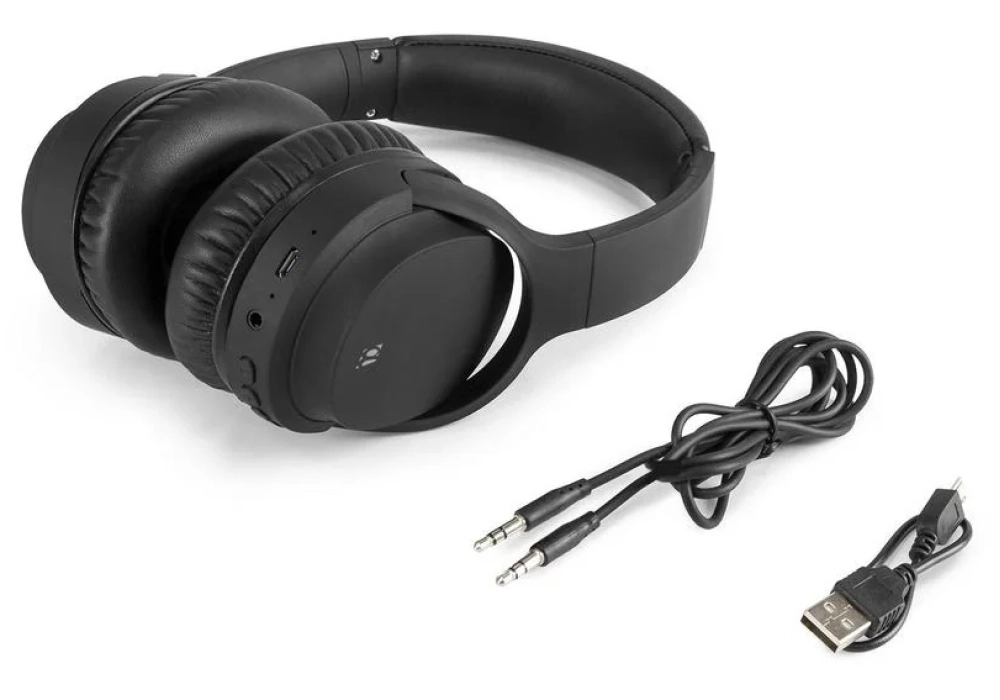 Audizio Casques extra-auriculaires Wireless ANC110 Noir