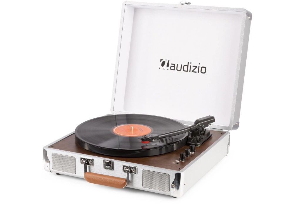 Audizio Tourne-disque Bluetooth RP320 Aluminium