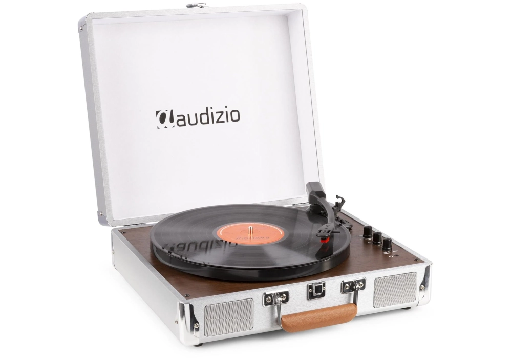 Audizio Tourne-disque Bluetooth RP320 Aluminium