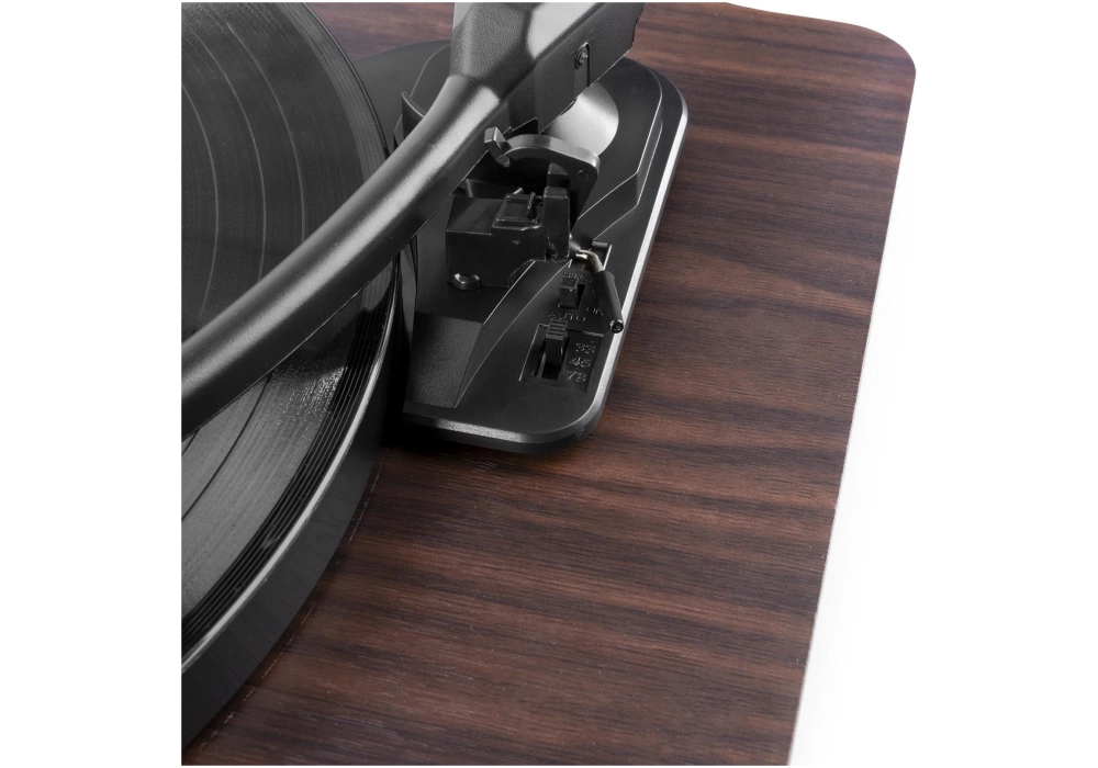 Audizio Tourne-disque Bluetooth RP330D Brun foncé