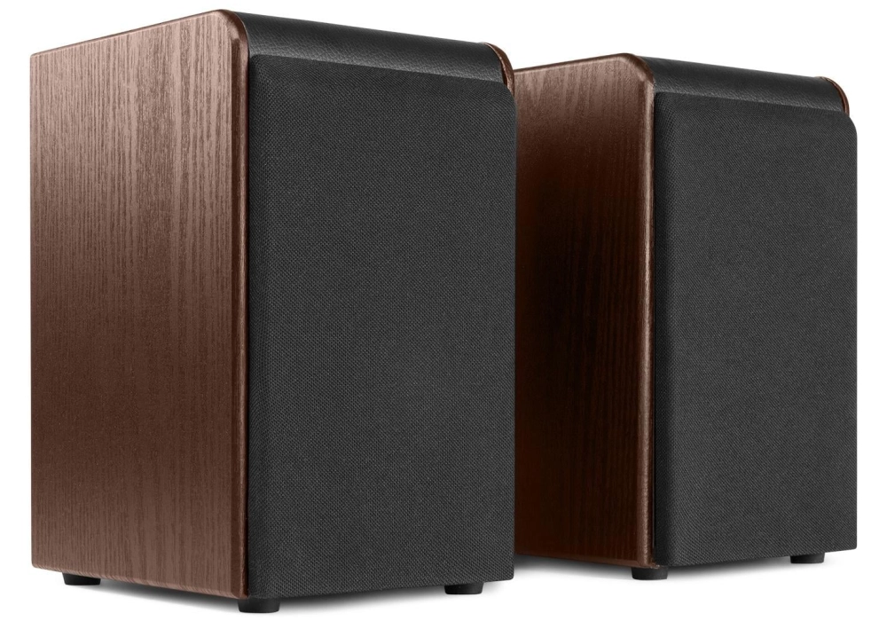 Audizio Tourne-disque Bluetooth RP330D Brun foncé