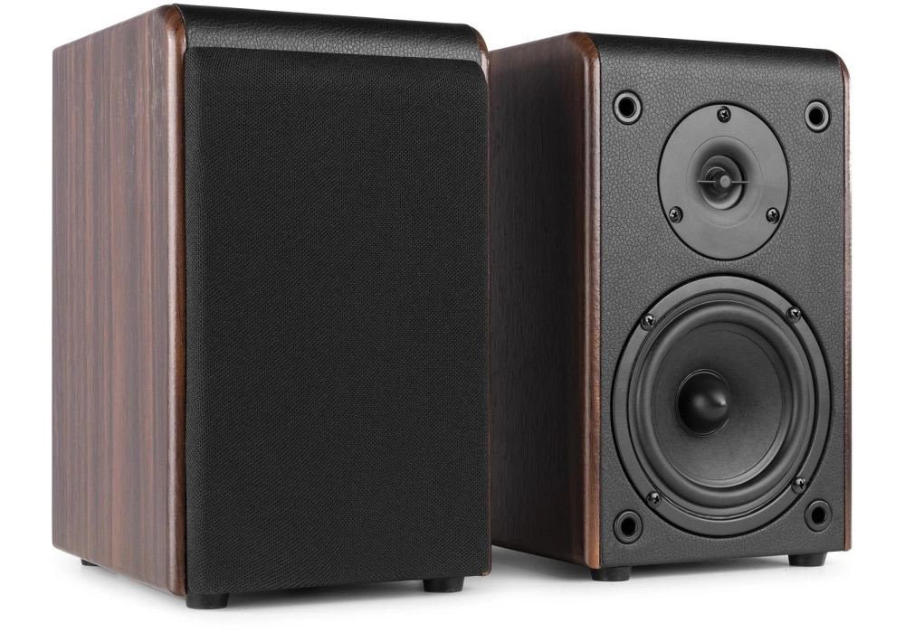 Audizio Tourne-disque Bluetooth RP330D Brun foncé