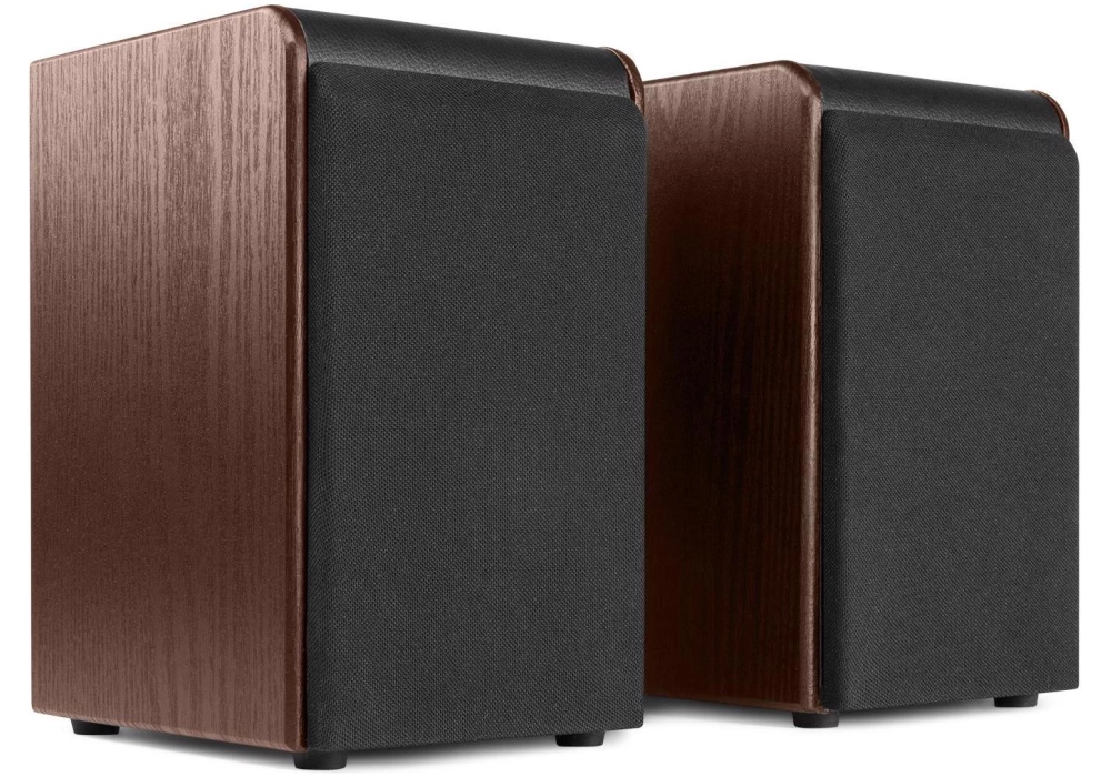 Audizio Tourne-disque Bluetooth RP330D Brun foncé