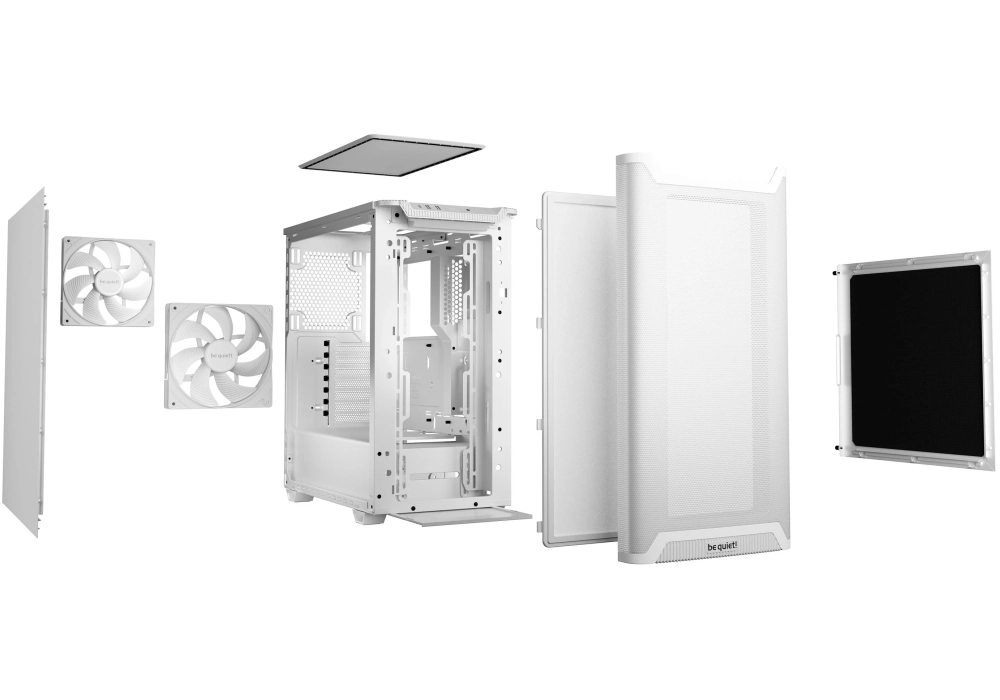 be quiet! Pure Base 501 Airflow Blanc