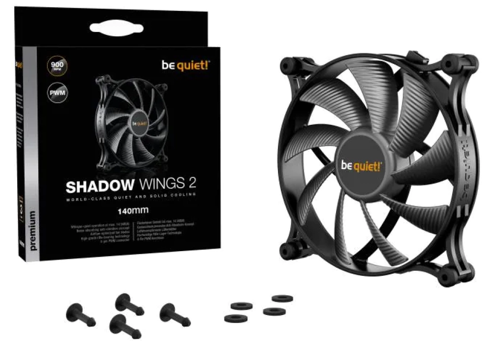 be quiet! Shadow Wings 2 140mm PWM