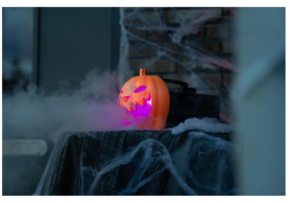 BeamZ Machine fumigène S553L Halloween Set