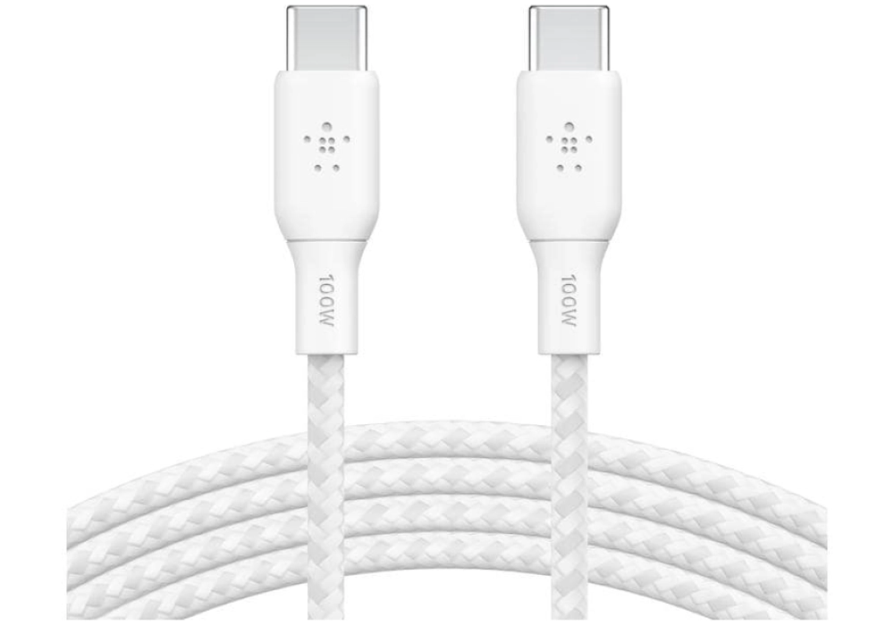 Belkin Câble Boost Charge USB-C (Blanc) - 2.0 m