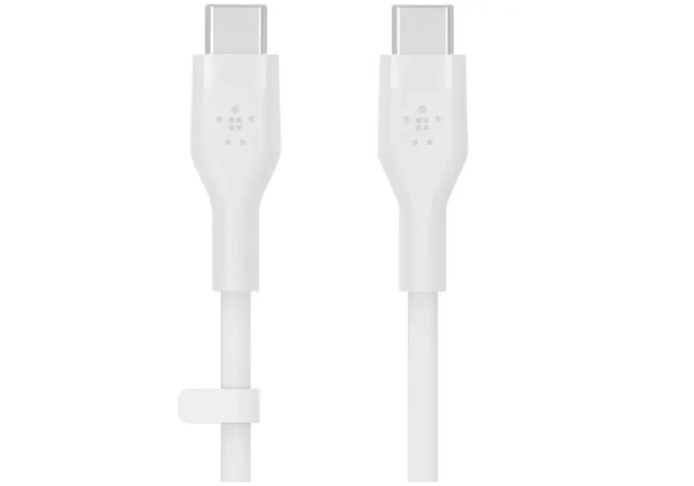 Belkin Câble chargeur USB C - USB C 1 m blanc/noir, pack de 2