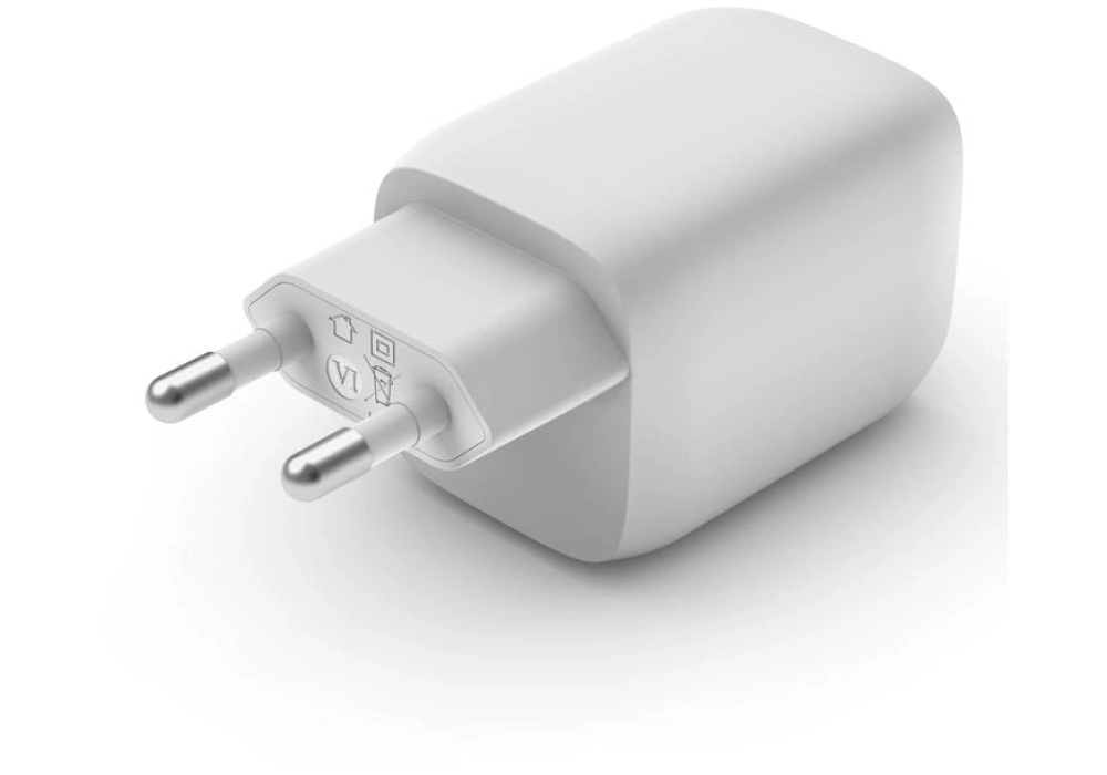 Belkin Chargeur Dual USB-C GaN PD 65W