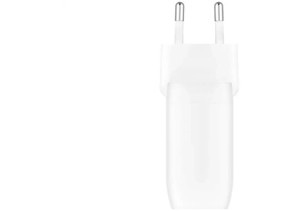 Belkin Chargeur mural Double USB-C 65W Blanc