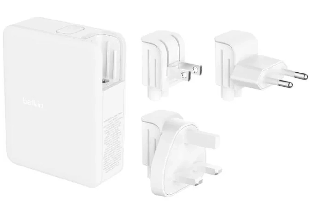 Belkin Chargeur mural USB 1xUSB-A/3xUSB-C 140W Blanc