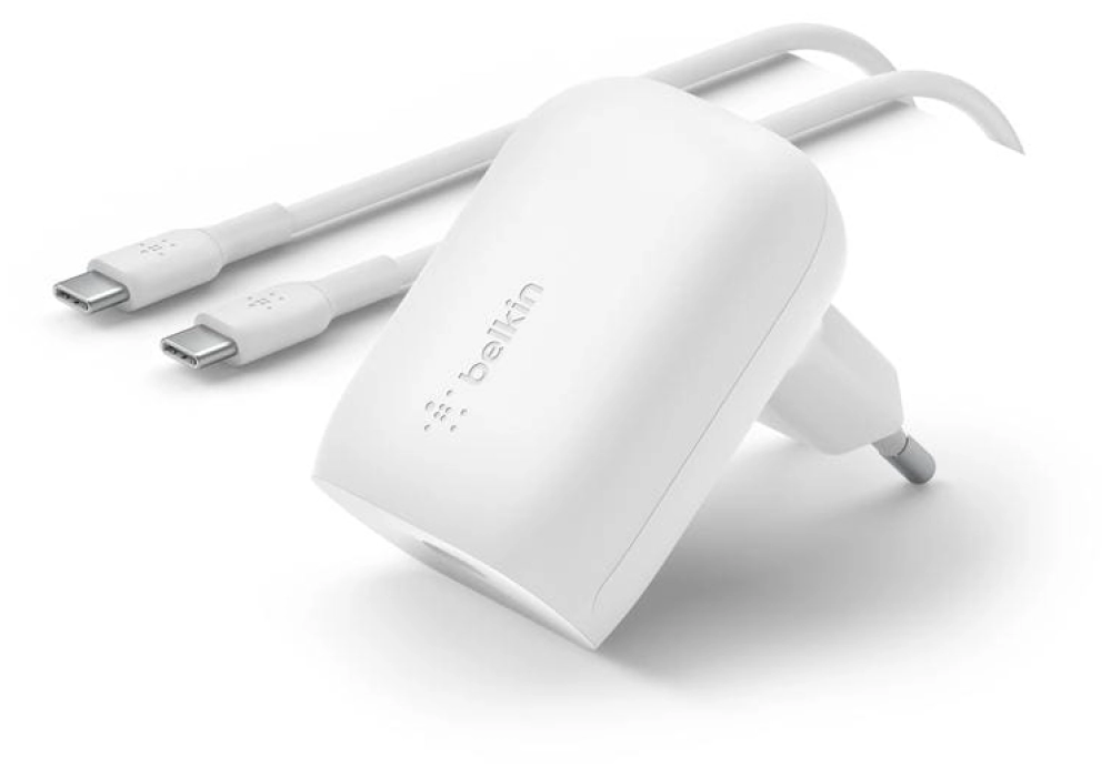 Belkin Chargeur mural USB Boost Charge USB-C-USB-C PD & PPS 30W