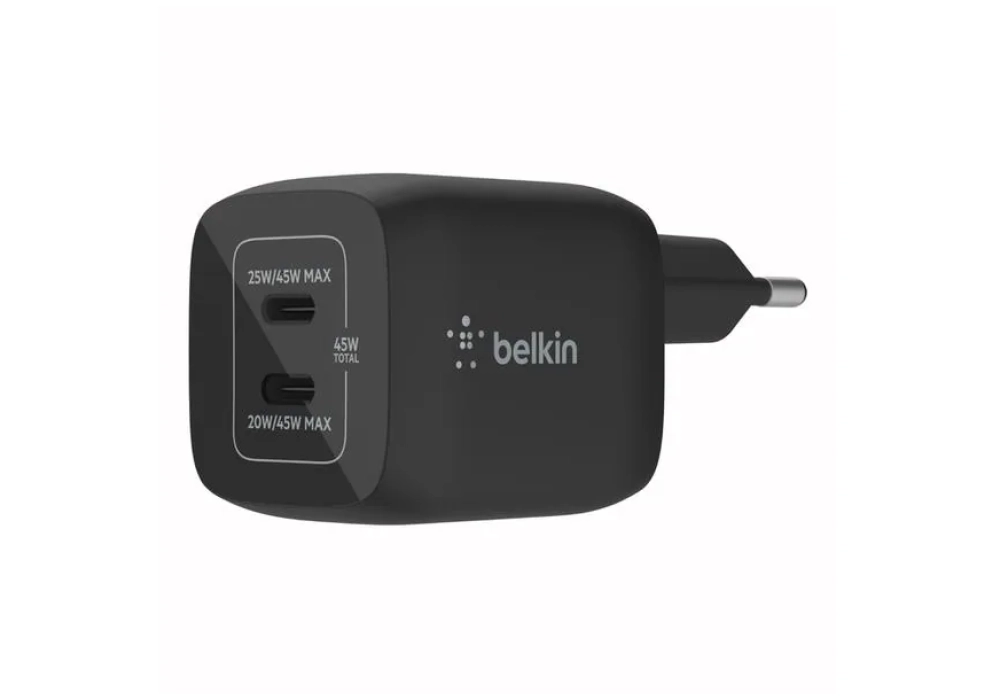 Belkin Chargeur mural USB BoostCharge Pro 45W