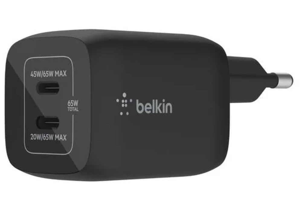 Belkin Chargeur mural USB BoostCharge Pro 65W