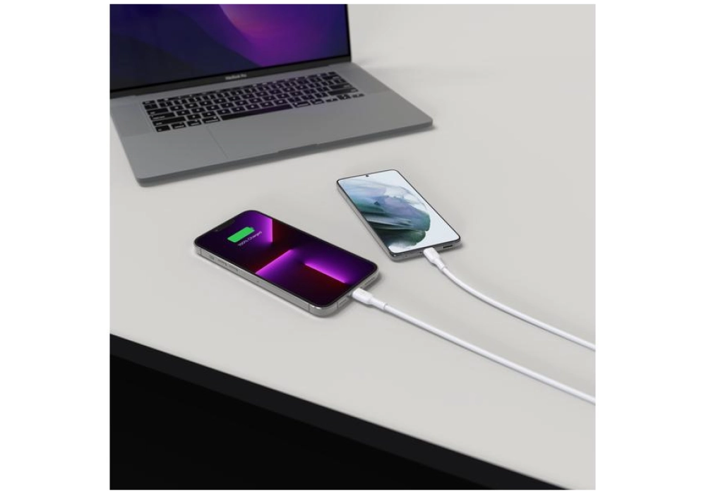 Belkin Chargeur USB Dual USB-C GaN PD 65W + câble USB-C