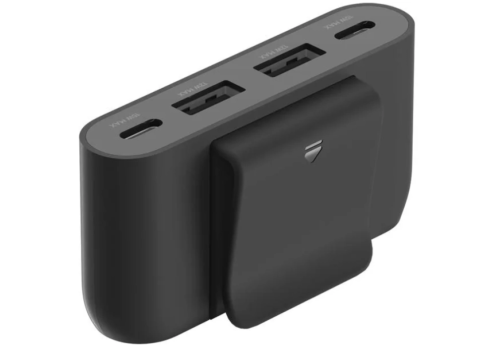 Belkin Hub de charge 4 Ports USB Noir