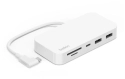 Belkin Hub USB-C multiport 6-en-1 avec support adhésif