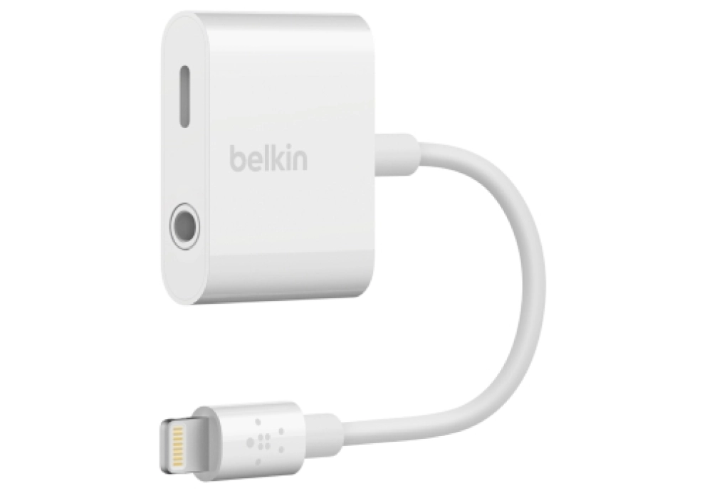 Belkin Rockstar 3.5 mm Audio + Charge (Blanc)