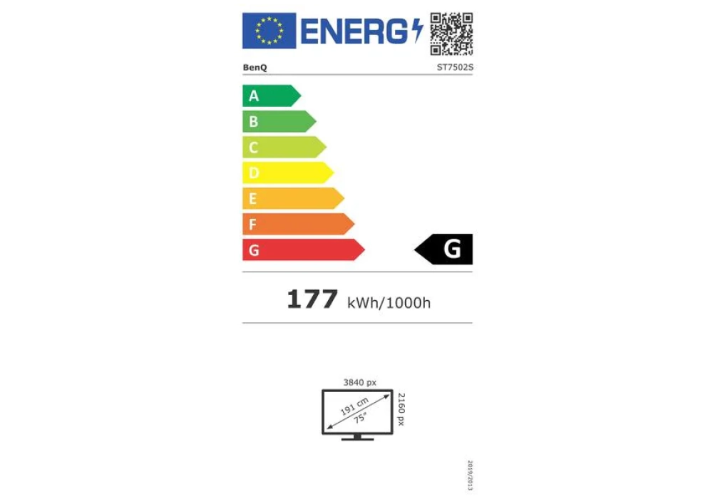 BenQ Écran public ST7502S 75"