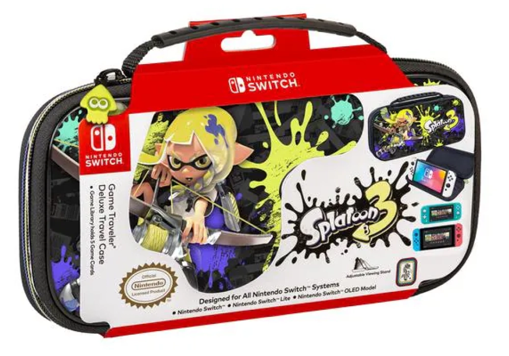 Big Ben Interactive Game Traveler Deluxe Travel Case - Splatoon 3