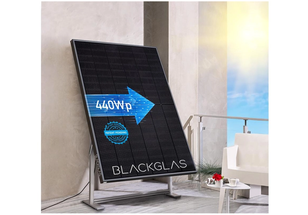 BLACKGLAS Installation solaire ECOelegance 440 Wp