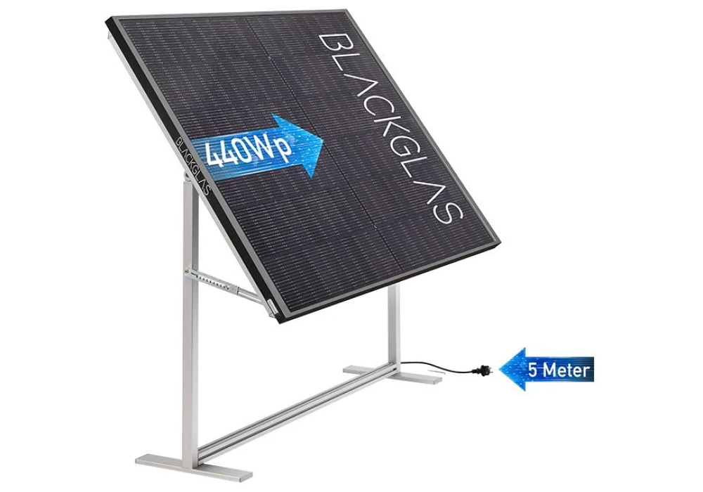 BLACKGLAS Installation solaire ECOtablet 440 W