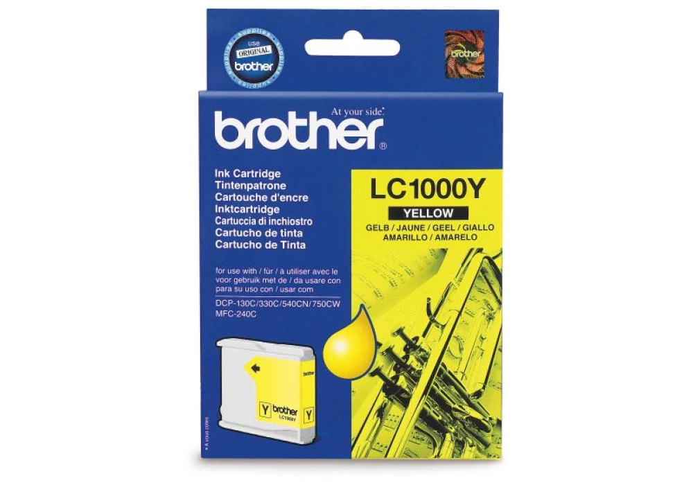 Brother Inkjet Cartridge LC-1000Y - Yellow