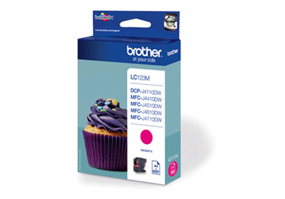 Brother Inkjet Cartridge LC-123M - Magenta