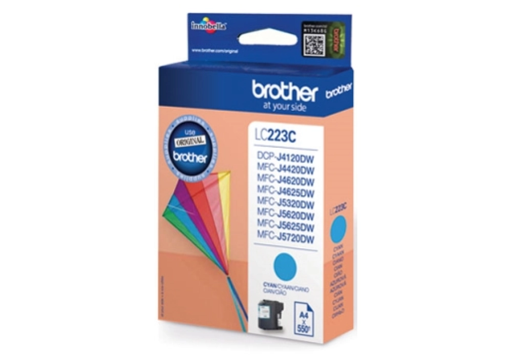 Brother Inkjet Cartridge LC-223C - Cyan