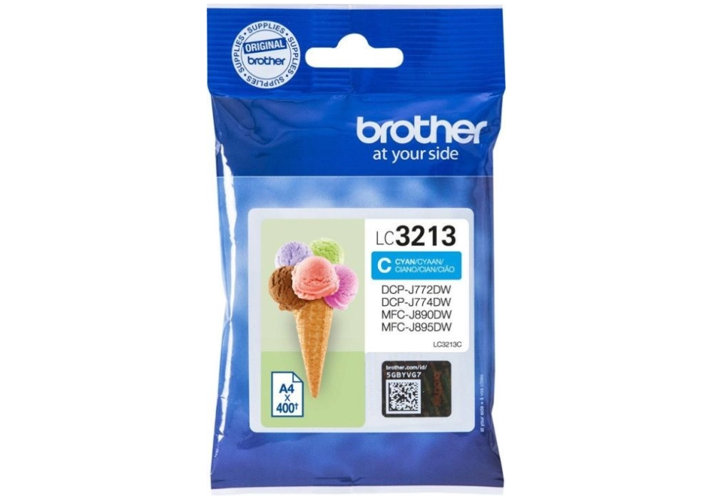 Brother Inkjet Cartridge LC-3213C - Cyan