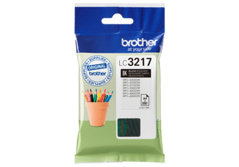 Brother Inkjet Cartridge LC-3217BK - Black