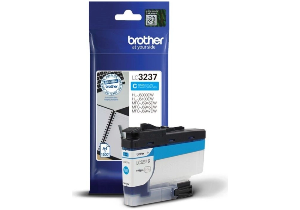 Brother Inkjet Cartridge LC-3237C - Cyan