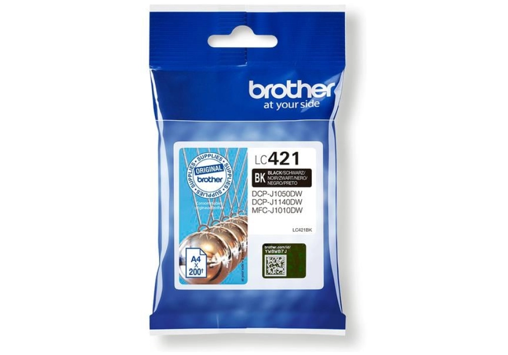 Brother Inkjet Cartridge LC-421BK - Noir