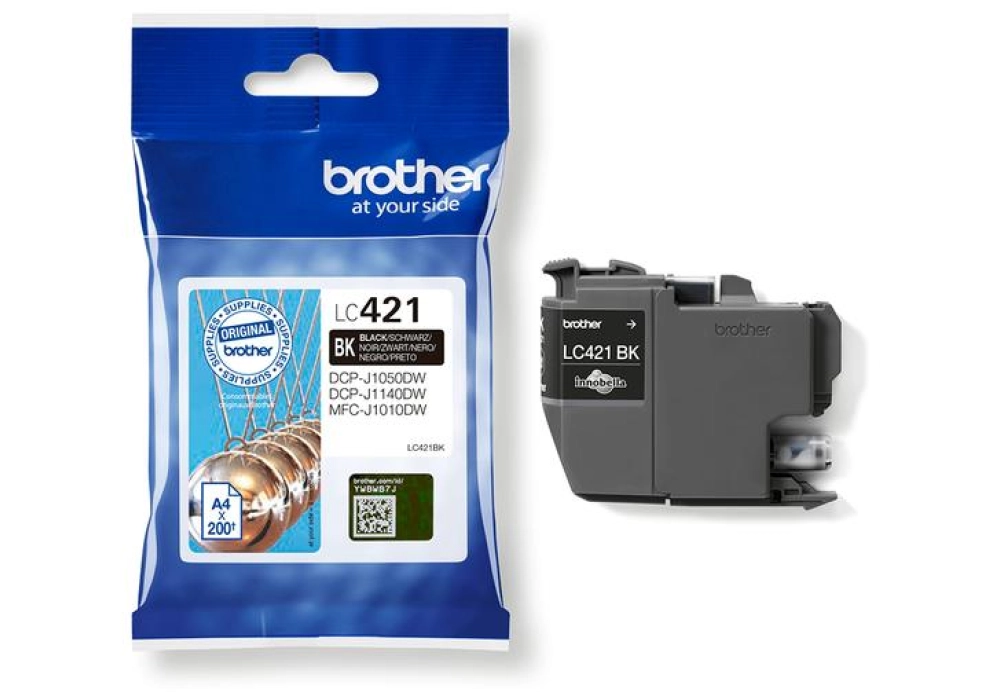 Brother Inkjet Cartridge LC-421BK - Noir