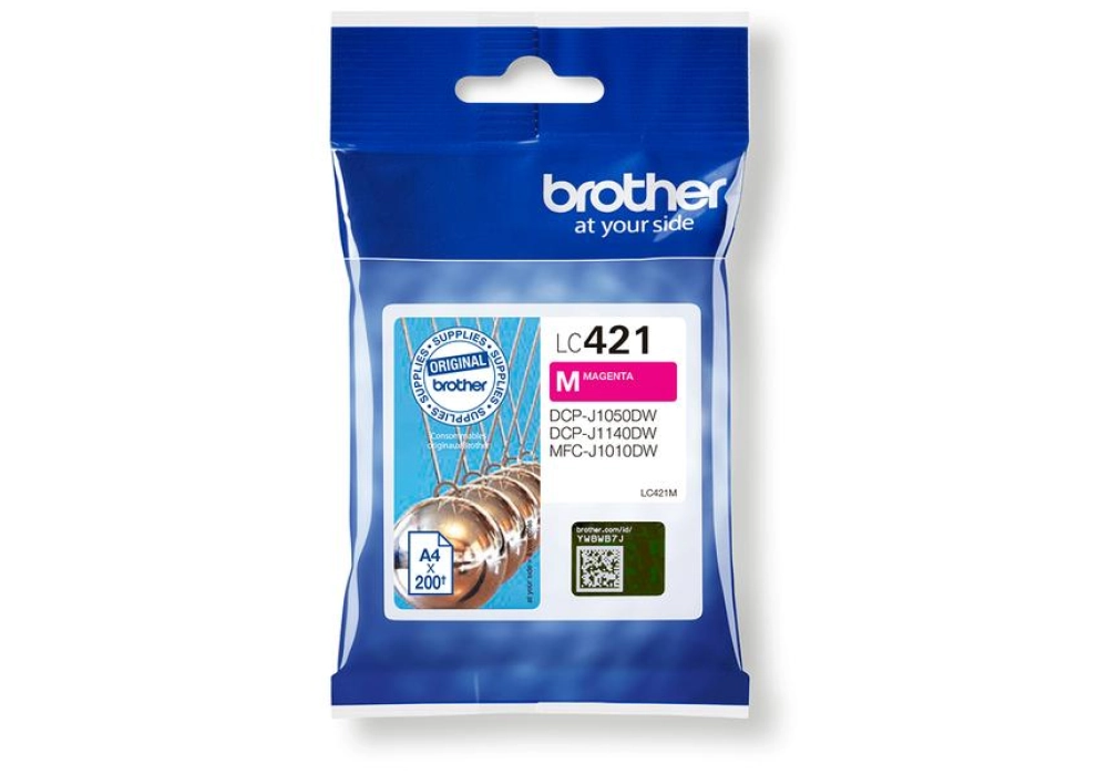 Brother Inkjet Cartridge LC-421M - Magenta