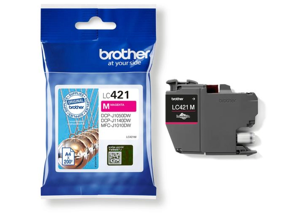 Brother Inkjet Cartridge LC-421M - Magenta